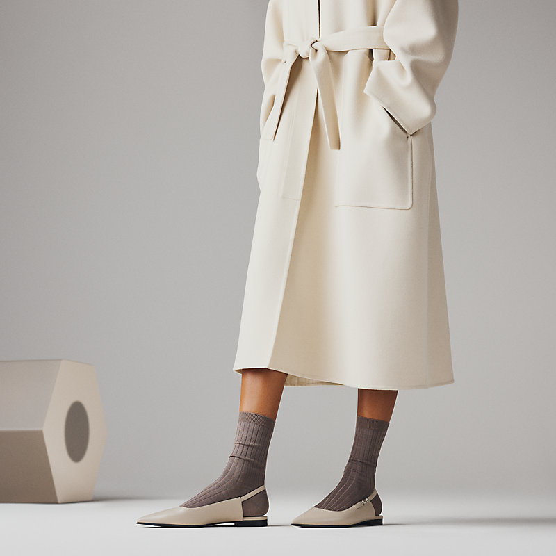 春色*HERMES*Kylie 60 レザーミュール アルミヒール 6cm ピンク Kylie 60 mule | Hermès Finland